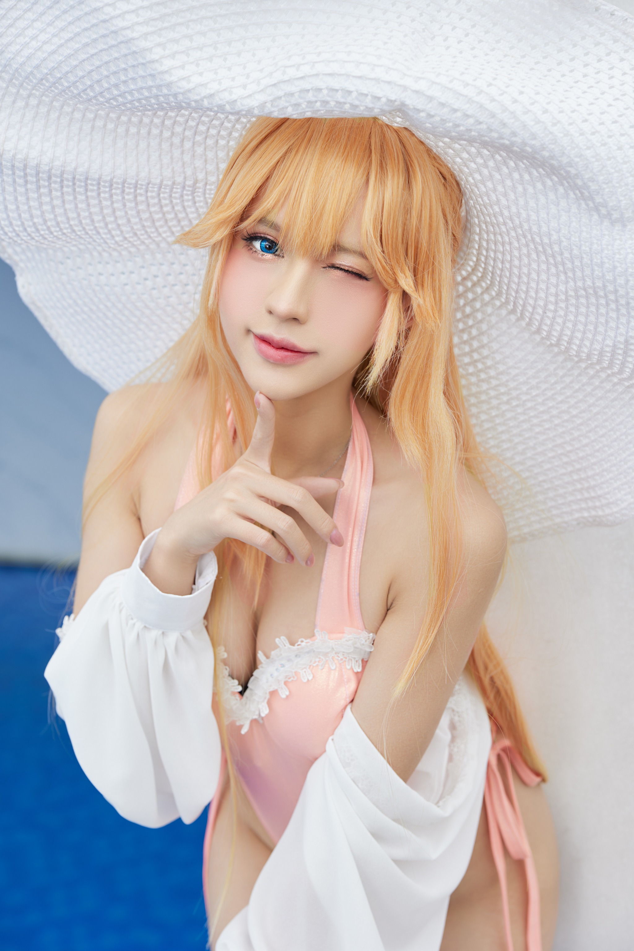 图片[1]-PingPing – NO.024 Richelieu Swimsuit [16P]-XikXak